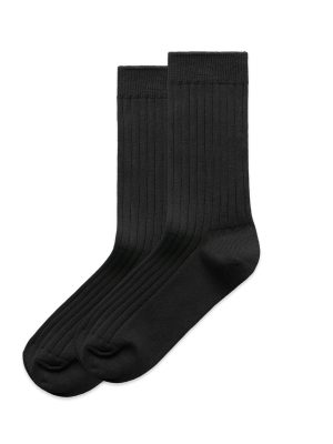 Wo's Rib Socks (2 Pairs) | 1203