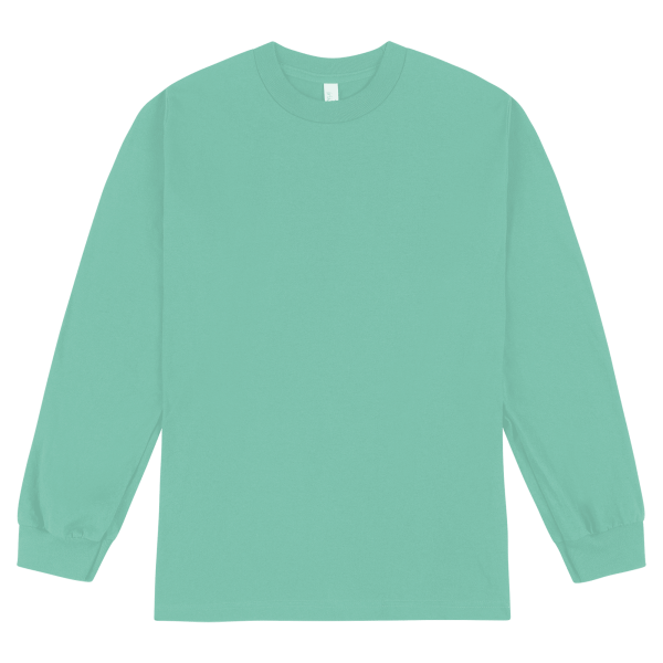 American Apparel Heavyweight Cotton Unisex Long Sl Celadon