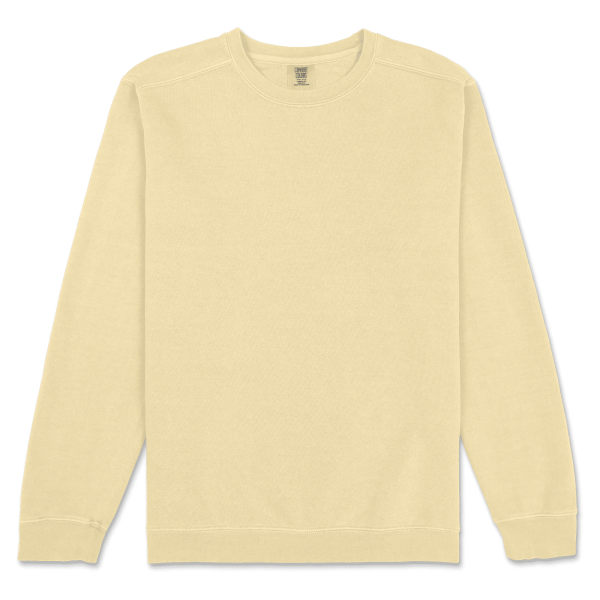 Comfort Colors Adult Crewneck Sweatshirt BUTTER