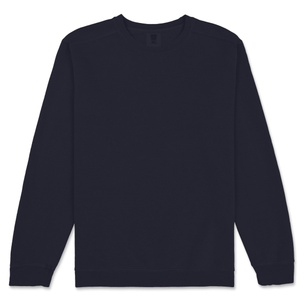 Comfort Colors Adult Crewneck Sweatshirt True Navy