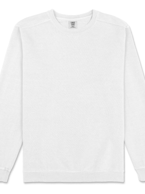 Comfort Colors Adult Crewneck Sweatshirt White