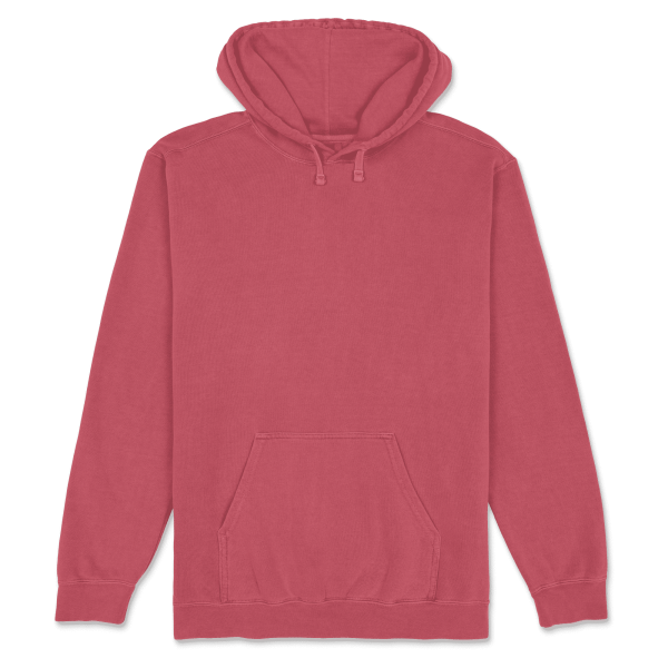 Comfort Colors Adult Hooded Sweatshirt Crimson