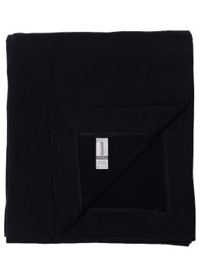 Gildan Heavy Blend Stadium Blanket Black