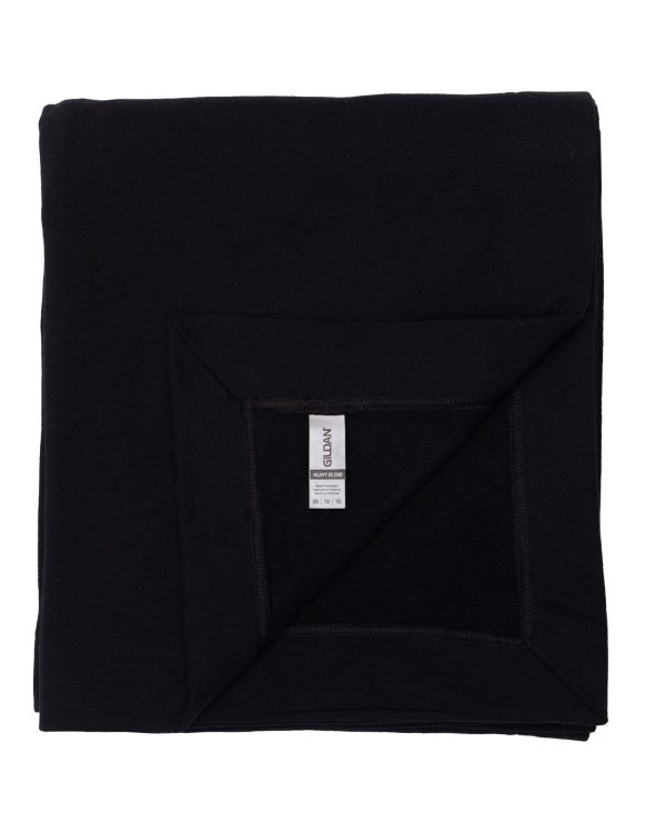 Gildan Heavy Blend Stadium Blanket Black