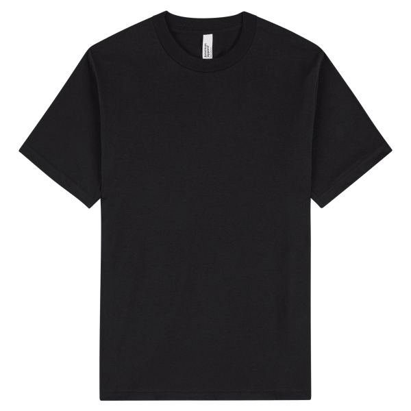 American Apparel Unisex CVC Short Sleeve T-Shirt Black