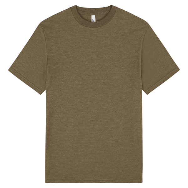 American Apparel Unisex CVC Short Sleeve T-Shirt Heather Army