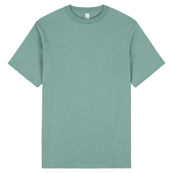 American Apparel Unisex CVC Short Sleeve T-Shirt Heather Arctic