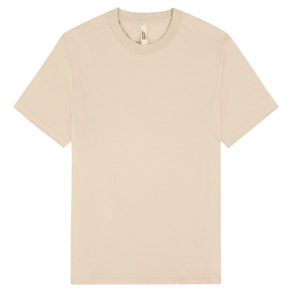 American Apparel Unisex CVC Short Sleeve T-Shirt Heather Bone