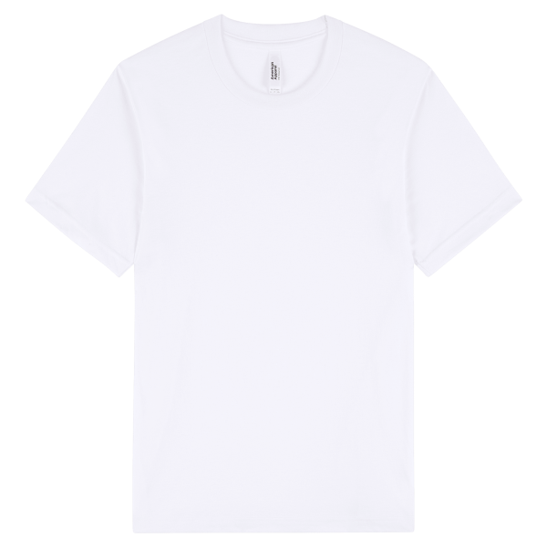 American Apparel Unisex CVC Short Sleeve T-Shirt White