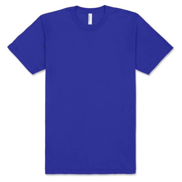 American Apparel Unisex Fine Jersey Short Sleeve T LAPIS