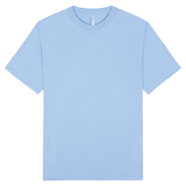 American Apparel Unisex Fine Jersey Short Sleeve T Powder Blue