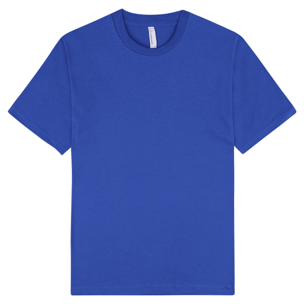 American Apparel Unisex Fine Jersey Short Sleeve T Royal