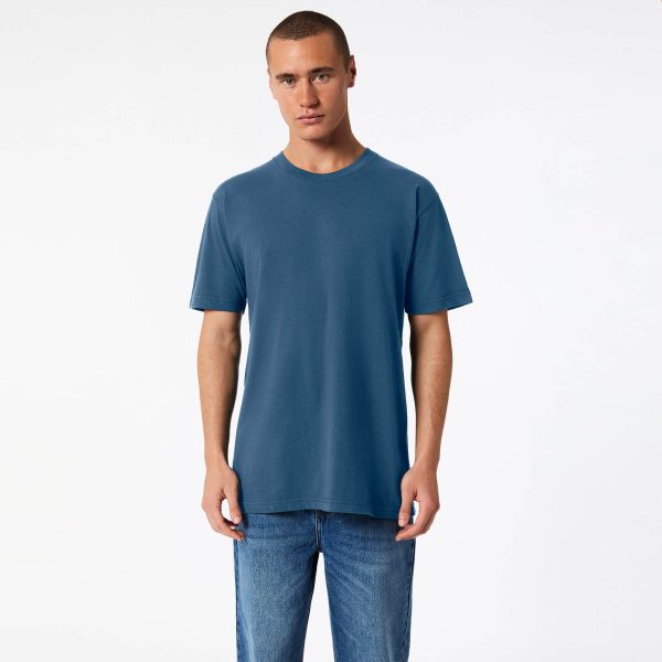 American Apparel Unisex Fine Jersey Short Sleeve T Sea Blue