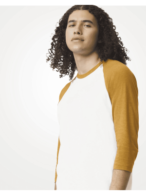 American Apparel CVC Unisex Raglan T-shirt