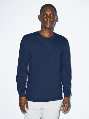 American Apparel Cotton Long Sleeve Fine Jersey T-