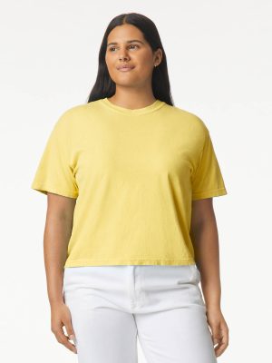 Comfort Colors Women's Heavyweight Boxy T-shirt BUTTER