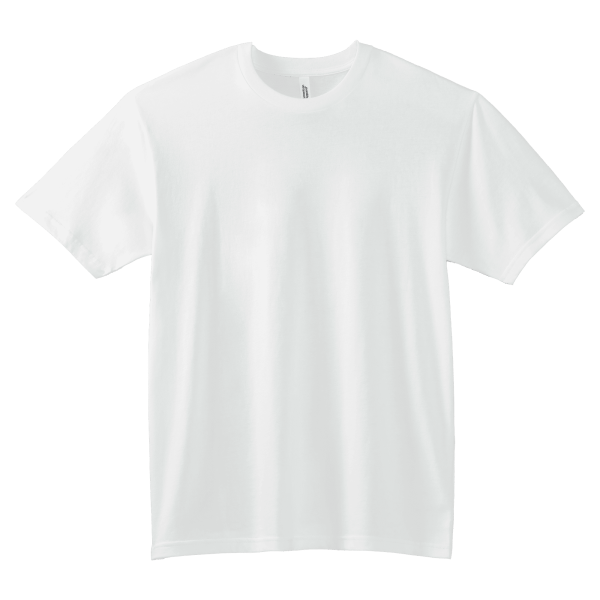 American Apparel Sueded Unisex Short Sleeve T-shir White