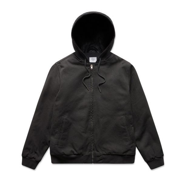 Canvas Bomber Hood Jacket | 5532