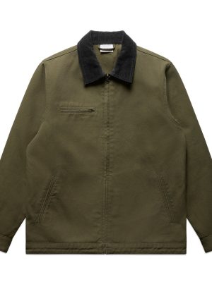 Canvas Cord Collar Jacket | 5533