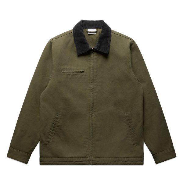 Canvas Cord Collar Jacket | 5533