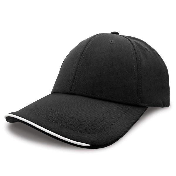 STREAMLINER CAP - BLACK/WHITE