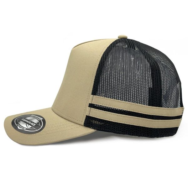 STRIPED TRUCKER CAP