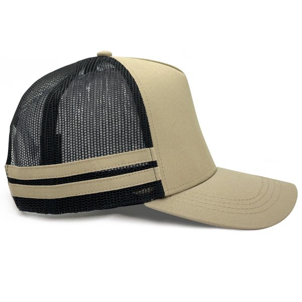 STRIPED TRUCKER CAP