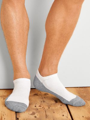 GP Gildan Platinum No Show Socks