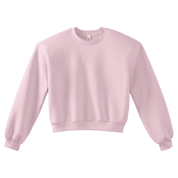 American Apparel Reflex Fleece Women's Crewneck Sweeter Blush