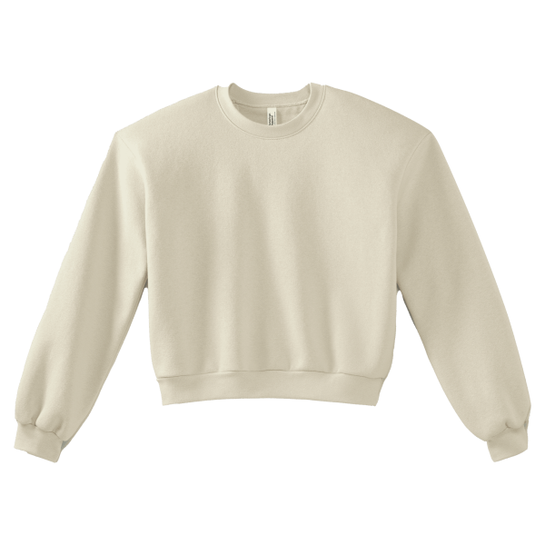 American Apparel Reflex Fleece Women's Crewneck Sweeter Bone