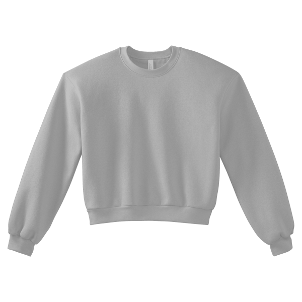 American Apparel Reflex Fleece Women's Crewneck Sweeter Heather Grey
