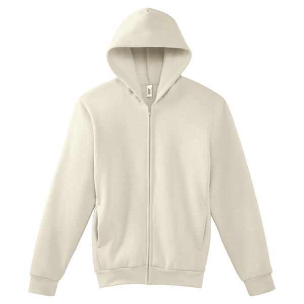 American Apparel Reflex Fleece Unisex Full Zip Hoo Bone