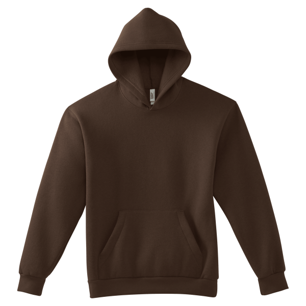American Apparel Reflex Fleece Unisex Hooded Sweat Brown