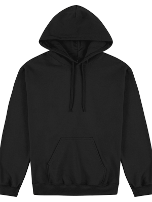 Gildan Softstyle Youth Hooded Sweatshirt Black