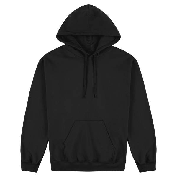 Gildan Softstyle Adult Hooded Sweatshirt Black