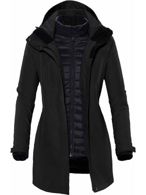 WOMENS AVALANCHE SYSTEM JACKET BLACK-3XL