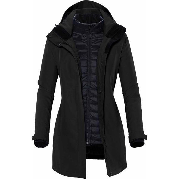 WOMENS AVALANCHE SYSTEM JACKET BLACK-3XL