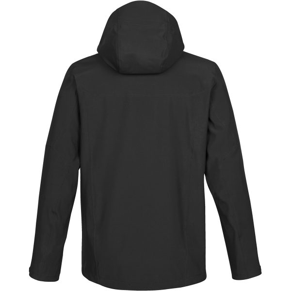 MENS PATROL SOFTSHELL BLACK/ELECT.BLUE-2XL