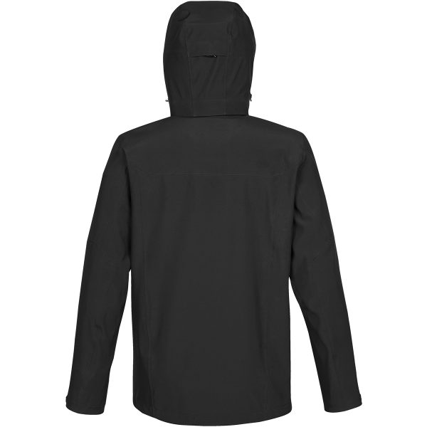 MENS PATROL SOFTSHELL BLACK/ELECT.BLUE-2XL