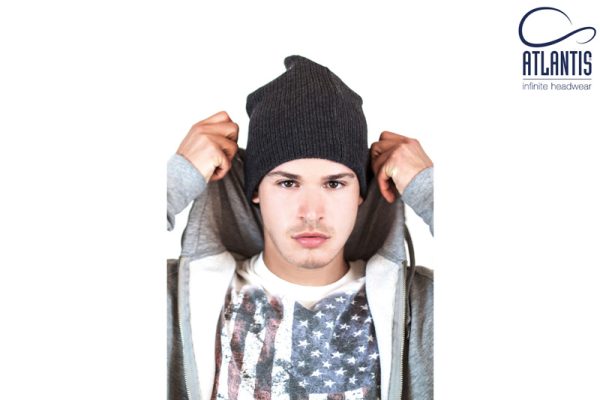 ATLANTIS BRAD SUSTAINABLE BEANIE- BLACK
