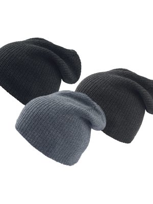ATLANTIS BRAD SUSTAINABLE BEANIE- BLACK