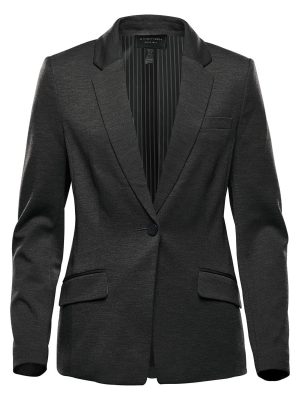 WOMEN'S DELANO KNIT BLAZER BLACK-2XS