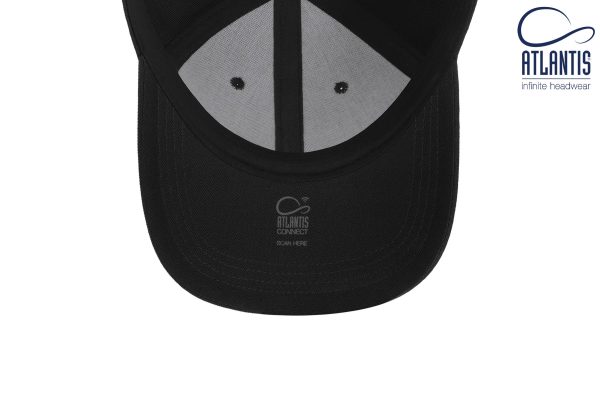 ATLANTIS RECYCLE CAP - BLACK