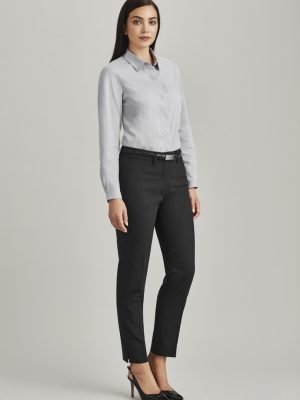 Womens Comfort Wool Stretch Slim Leg Pant
