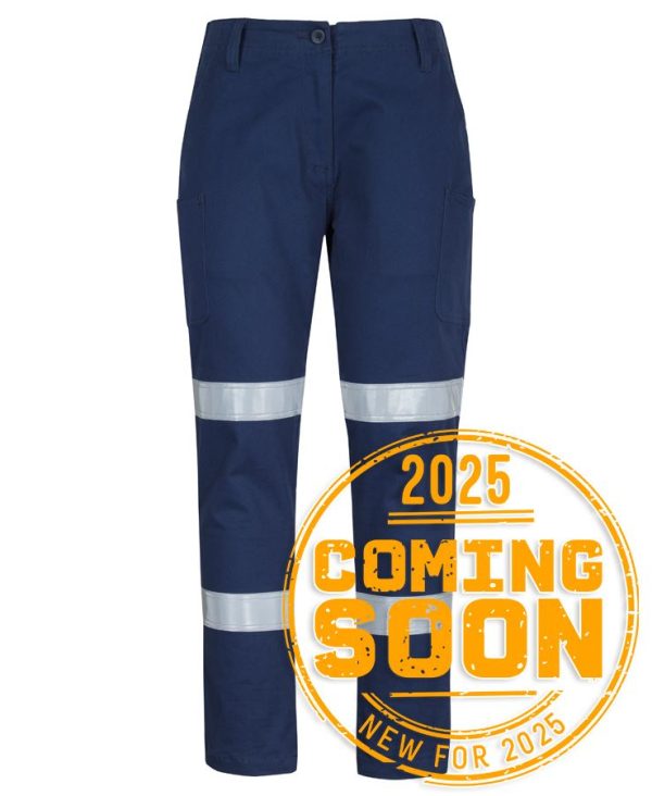 JB's LDS MULTI PKT STRETCH TWILL PANT WITH D+N TAP