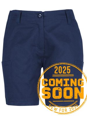 JB's LADIES MULTI POCKET STRETCH TWILL SHORT