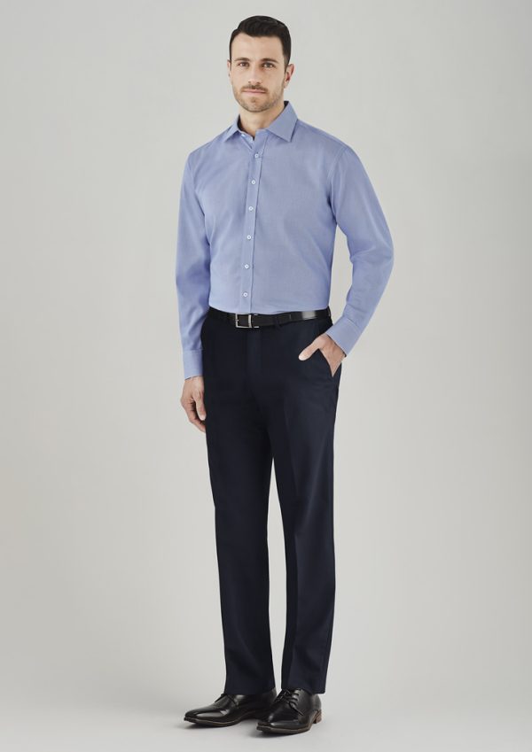 Mens Comfort Wool Stretch Adjustable Waist Pant