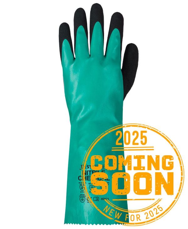 JB's TYPE A NITRILE CHEICAL GLOVE   08