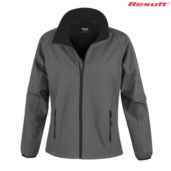 R231F Result Ladies’ Printable Softshell Jacket- C