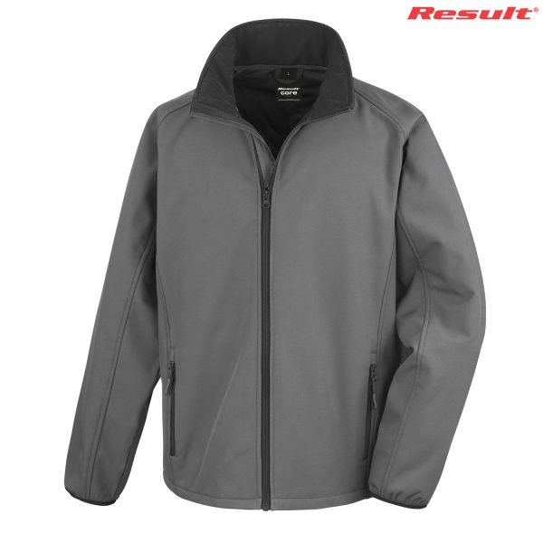 R231M Result Adult Printable Softshell Jacket- Cle